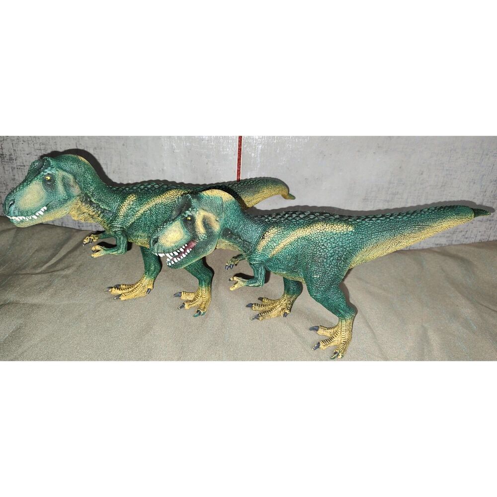 Schleich Tyrannosaurus Rex 12" Figure Lot of 2